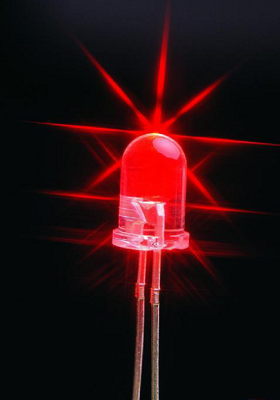 LED灯串中各种颜色LED灯珠工作电压是多少？