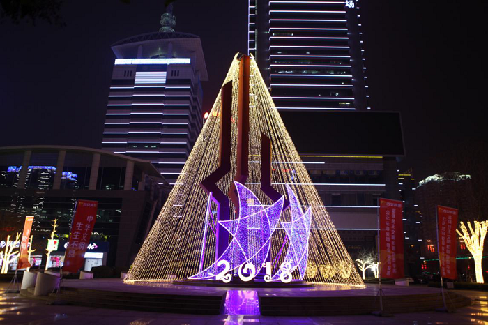 “节日彩灯”+“楼宇亮化景观”让城市更美丽-安徽荣诚灯饰