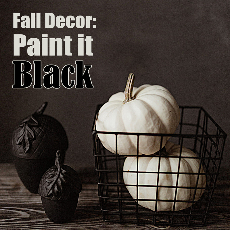 秋季装饰:黑色节日单品更受欢迎